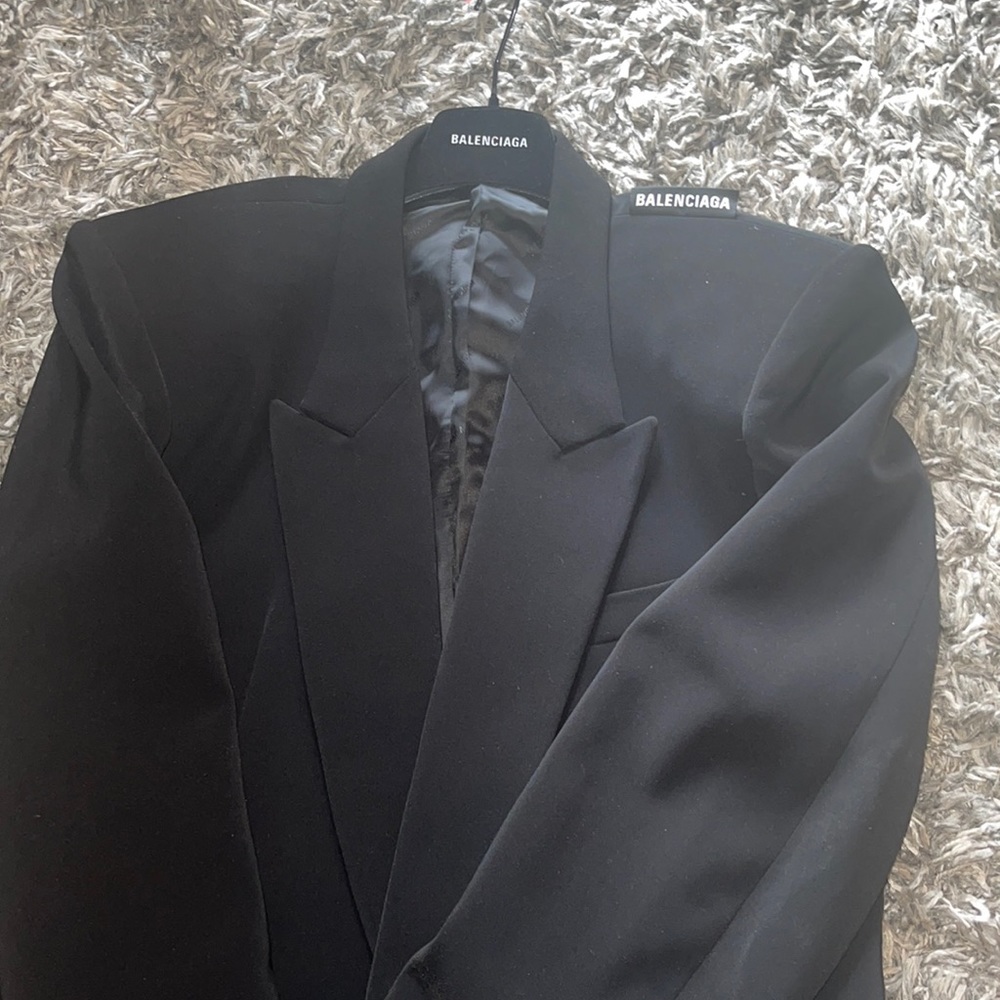 Balenciaga Twill Coat